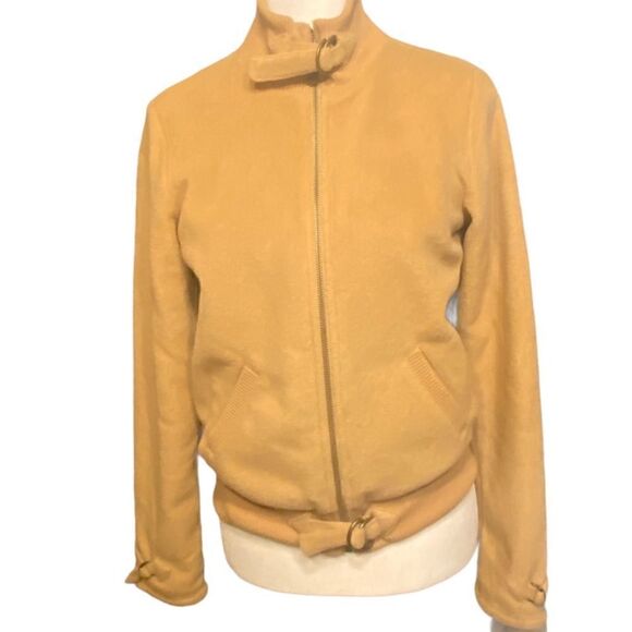 Tommy Hilfiger Women’s Jacket Camel Brown Color With Buckle Details Size M - Picture 1 of 9